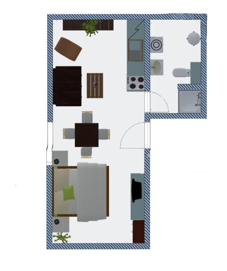 Apartman Castle View Чеський Крумлов Екстер'єр фото